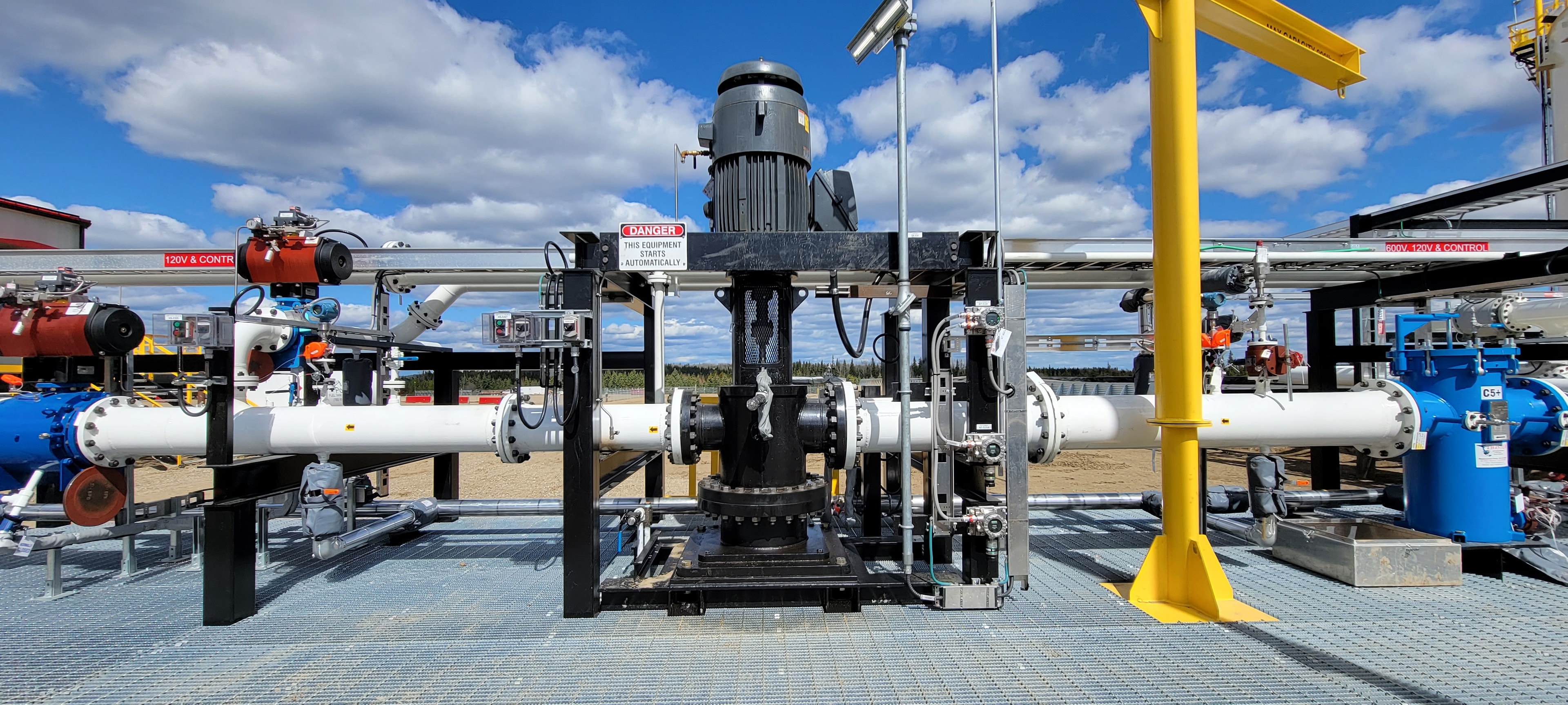 Pump, Meter, & MCC Skids